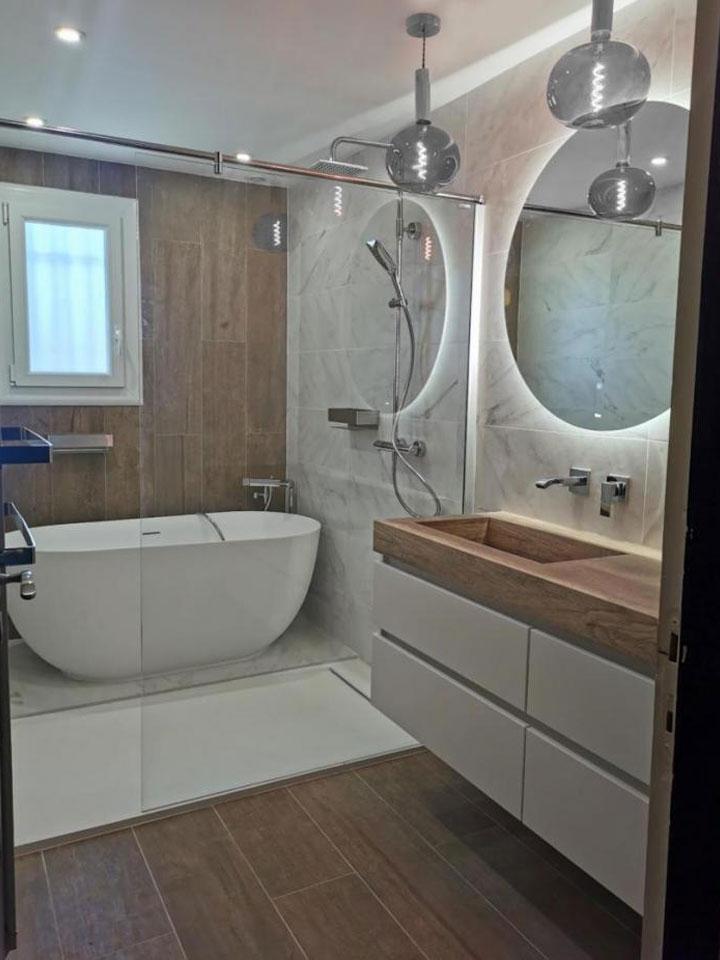 Salle de bain avant / après – Béziers