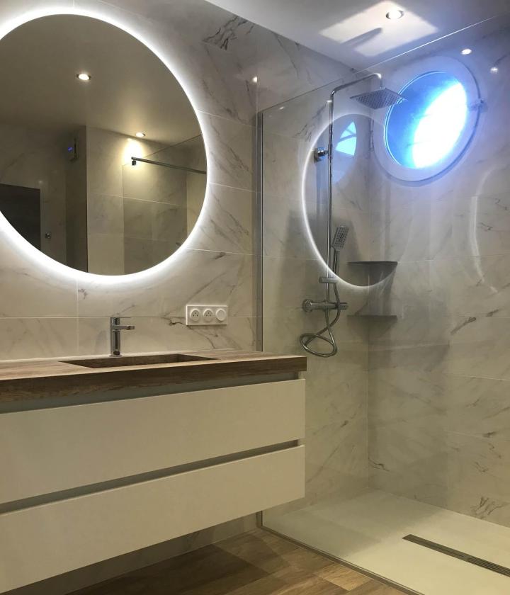 Installation de salle de bain